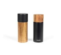 Salter BW12068EU7 Toronto Pepper Set - Macinino in legno per sale e pepe intero
