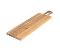 Salter BW13694EU7 Toronto - Tagliere da portata in legno da 55 cm, grande tavola da pascolo, in legno di acacia certificato FSC®, tagliere rettangolare con manico a pagaia, facile da pulire