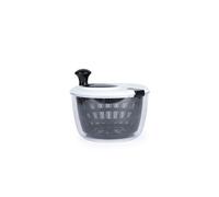 Salter centrifuga insalata 5 L | Uso una mano, coperchio chiusura a clip, base antiscivolo, cestello scolapasta doppio uso, per insalata, erbe e frutta
