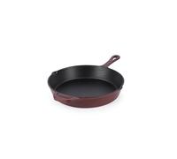 Salter Chester Padella in Ghisa - Universale da 26cm, Adatta al Forno fino a 240 °C, Grigliare, Friggere & Rosolare, Dalla Cucina al Foro alla Tavola, Adatta all'Induzione, Senza PFAS, Rossa