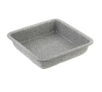 Salter Collezione marmo BW02780G Antiaderente Acciaio al carbonio 23cm quadrato arrosto di verdure e carne, stagno da forno Brownie, grigio, forno sicuro fino a 220°C.