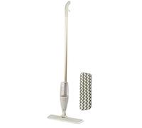 Salter Combo-8220 Warm Harmony Spray Mop - Con testina di ricarica in microfibra a zig zag extra, per la maggior parte dei tipi di pavimenti duri, solleva lo sporco con facilità, bottiglia