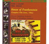 Audio Cd Hans J. Salter / Paul Dessau - House Of Frankenstein (Complete Film Sco