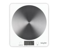 Salter Disc Digital Kitchen Scales - White