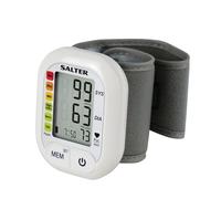Salter, Misuratore Pressione da Polso, Sfigmomanometro Elettronico, Misuratore Pressione Sanguigna,Rilevatore di Battito Cardiaco,60 Spazi di Memoria,Bracciale Regolabile 13.5-21.5 cm,Batterie Incluse