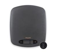Salter Pebble Bilancia da Cucina Digitale - Bilancia Elettronica per Dolci, Funzione Tara, Misura Liquidi, Capacità 5kg, Misure Metriche/Imperiali, Display LCD, Grigio