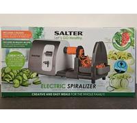 Salter Spiralizzatore Affetta Verdure Elettrico 3 Lame - Spesse Sottili Nastro