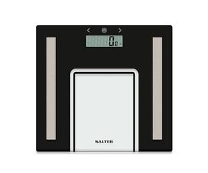Salter Ultra Slim Glass Analyser Scales - Black
