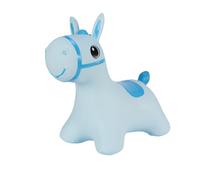 Salterino di gomma Hoppimals, cavallo vari colori + pompa
