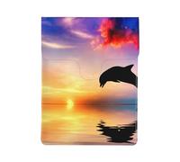 Salto del delfino, Custodia per laptop in pelle PU, borsa per notebook, custodia per laptop, custodia per tablet