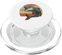 Salto del lucioperca Pesca del luccio Pesce persico Canna da PopSockets PopGrip per MagSafe