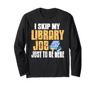 Salto Il Mio Lavoro in Biblioteca per I Libri Maglia a Manica