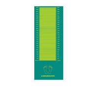 salto in lontananza, Tappetino for salto in lungo in piedi, tappetino for esercizi Pilates da palestra al coperto, multicolore, 2,9x (8,2-11,4) piedi(Green,2.5x0.9m/8.2x2.9ft)