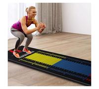 salto in lontananza, Tappetino for salto in lungo, tappetino di misurazione for esercizi di salto in piedi, 11,5 x 3 piedi, tavola da allenamento for palestra indoor