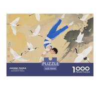 Salto mortale all'indietro sulla trave di equilibrio Puzzle in Legno Impermeabile Puzzles Da 1000 Pezzi Regali Per Adulti Sfidanti E Rompicapo Giochi Educativi