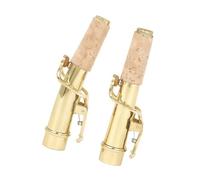 Salto Sassofono Piegatura Piegata Al Collo Dritto In Ottone Bocchetto Sassofono B-flat Set Con Accessori Per Strumenti A Vento Del Foglio Di Sughero