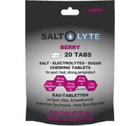 SALTOLYTE Compresse Masticabili di Sali ed Elettroliti - 20 Pezzi - Berry