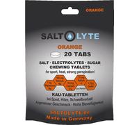 SALTOLYTE Compresse Masticabili di Sali ed Elettroliti - 20 Pezzi - Orange