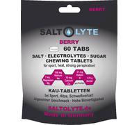 SALTOLYTE Compresse Masticabili di Sali ed Elettroliti - 60 Pezzi - Berry