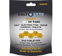 SALTOLYTE Compresse Masticabili di Sali ed Elettroliti - 60 Pezzi - Mango