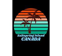 Saltspring Island Canada: beach journal for writing down thoughts for anyone that loves beach vacations and surfing