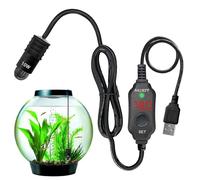 Saltwater and Freshwater - Calore per pesci da 10 W per acquario per saltwater, pesce serbatoio con controller LED, 15'7.8'5 cm, 5.91'3.07'1.97 pollici per saltwater and freshwater