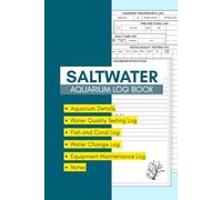 Saltwater Aquarium Log Book