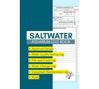 Saltwater Aquarium Log Book