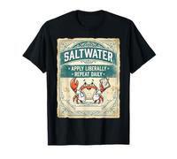 Saltwater Doctor Crab Ocean Vintage Design Maglietta