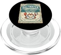 Saltwater Doctor Crab Ocean Vintage Design PopSockets PopGrip per MagSafe