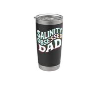 Saltwater Reef Tank Salinity Obsessed Dad Aquarium Bicchiere termico in acciaio inox doppia parete
