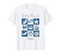 Salty Beach Vacanze Tampa Florida Maglietta
