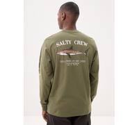 Salty Crew - Bruce L/S Tee Verde - Abbigliamento XL Verde