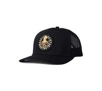 Salty Crew - Cappello con visiera curva - Tentacles Retro Trucker Black per Uomo in Cotone - Nero