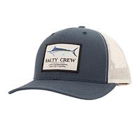 Salty Crew Marlin Mount Retro Trucker - Berretto da Uomo, Uomo, Berretto, 35035098, Blu Nave/Argento, Taglia Unica
