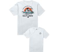 Salty Crew - T-shirt in Cotone - Day Charter White per Uomo in Cotone - Taglia L - Bianco