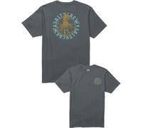 Salty Crew - T-shirt in Cotone - Tentacles Premium Charcoal per Uomo in Cotone - Taglia L - Grigio