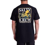Salty Crew T-Shirt - Ink Slinger Standard S/S Tee - Black - L