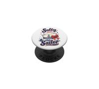 Salty Little Sailor Sailorcore PopSockets PopGrip Adesivo
