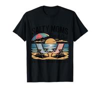 Salty Moms Beach Club Vacanze salate Miglior Madre Maglietta