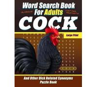 Salty Sarcasm J Word Search Book For Adults - COCK - Large Print - A (Tascabile)