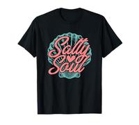 Salty Souls Stayed Salty Beach Atmosfera soleggiata Brezza sul Mare Maglietta