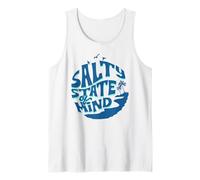 Salty State of Mind Design for Beach And Ocean Lovers Canotta