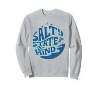 Salty State of Mind Design for Beach And Ocean Lovers Felpa