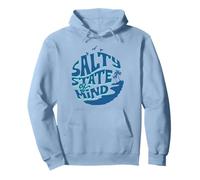 Salty State of Mind Design for Beach And Ocean Lovers Felpa con Cappuccio