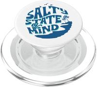 Salty state of mind design for Beach and Ocean lovers PopSockets PopGrip per MagSafe