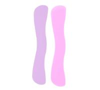 Saluaqui 2 Pezzi in Silicone Cuscinetti per Ciglia Riutilizzabili a Forma di Onda a Forma di Onde per Efficienza di Estensione delle Ciglia Avanzata in Viola e Rosso Rosa