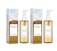 Saluaqui 2x 100 Ml Olio Detergente Delicato Olio Detergente Delicato Struccante per il Viso Pulisce a Fondo Senza Disturbare la Barriera Cutanea, Idrata e Lenisce la Pelle con (100 ml*2)