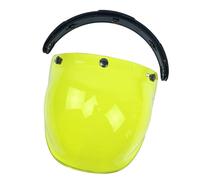 Saluaqui 3 Snap Bubble Wind per Casco da Moto Biltwell e Bonanza Accessorio Trasparente di qualità Premium per il Comfort di Guida e Si Adatta Alla Maggior Parte dei Caschi da Moto Design Affidabile