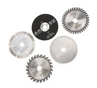 Saluaqui 5 Pcs Mini Lama di Circolare in Carburo Set per Utensile Taglio di Precisione - Diametro di 85 Mm, Foro 15 Mm, Compatibile con Macchine Elettrica